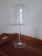 Leuke glazen stolp op voet, Huis en Inrichting, Woonaccessoires | Stolpen, Ophalen, Zo goed als nieuw
