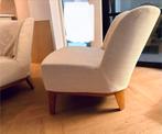 2 Fauteuils - Vintage Ikea stoelen, Bemz Hoezen, Huis en Inrichting, Fauteuils, Ophalen, Gebruikt, Minder dan 75 cm, 50 tot 75 cm
