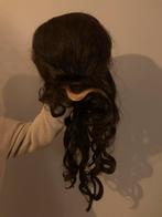 Amy Winehouse Pruik - Eenmaal Gedragen, Ophalen of Verzenden, Zo goed als nieuw, Carnaval, Accessoires