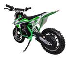 ELEKTRISCHE KINDER CROSSMOTOR 36 VOLT 500 WATT GROEN, Ophalen, Nieuw