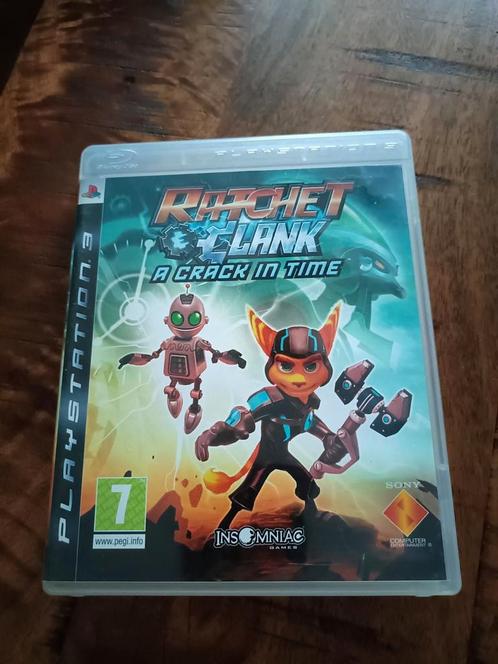 Playstation 3 Ratchet Clank: A Crack in Time, Spelcomputers en Games, Games | Sony PlayStation 3, Zo goed als nieuw, Avontuur en Actie