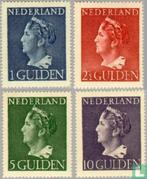Nederland, Postfris Konijnenburg Serie NVPH 346/349, Na 1940, Verzenden, Postfris