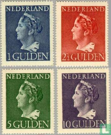 Nederland, Postfris Konijnenburg Serie NVPH 346/349