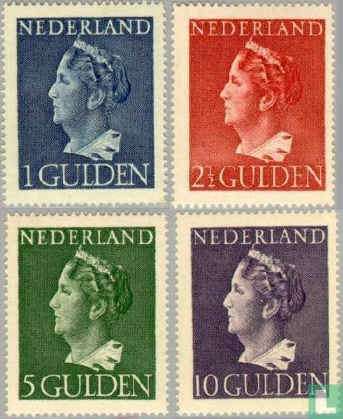 Nederland, Postfris Konijnenburg Serie NVPH 346/349, Postzegels en Munten, Postzegels | Nederland, Postfris, Na 1940, Verzenden