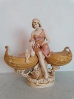 groot tafelstuk art Nouveau Royal dux, Antiek en Kunst, Antiek | Porselein, Ophalen of Verzenden