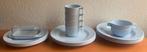 Mepal Odense: 4-p. servies in lichtblauw (retro/vintage), Lochem, Ophalen of Verzenden, Zo goed als nieuw, Mepal