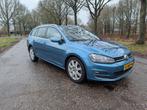 Volkswagen Golf 1.6 TDI 81KW Variant DSG 2014 Blauw, Auto's, Volkswagen, Blauw, Stationwagon, Diesel, Golf Variant