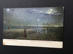 Scheveningen elektrische verlichting op strandboulevard 1907