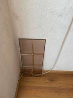 Glas in lood raam, Huis en Inrichting, Lampen | Hanglampen, Ophalen of Verzenden, Gebruikt, Glas, Minder dan 50 cm