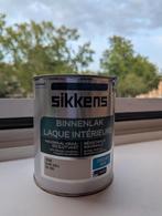 Vier ongeopende blikken Sikkens binnenlak ral 9001 crème, Beige, Nieuw, Ophalen of Verzenden, Lak
