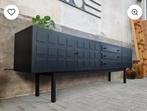 Zwart mid century dressoir ‘60, Huis en Inrichting, Kasten | Dressoirs, Ophalen, Overige materialen, Mid century modern, Zo goed als nieuw
