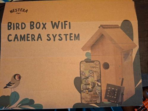 Nestra Bird box met wifi camera., Tuin en Terras, Vogelhuisjes en Vogelbaden, Zo goed als nieuw, Ophalen of Verzenden
