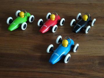 Vier Brio raceauto's in goede staat beschikbaar voor biedingen