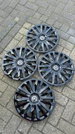 set zwarte mercedes wieldoppen 16 inch 4 stuks, Auto diversen, Wieldoppen, Ophalen of Verzenden, Nieuw
