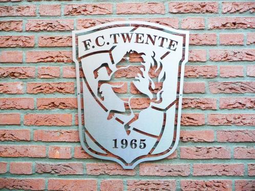 FC Twente RVS Logo, Verzamelen, Sportartikelen en Voetbal, Nieuw, Overige typen, F.C. Twente, Ophalen of Verzenden