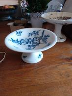 Prachtig schaaltje op hoge voet TERRE DE FER OISEAUX, Ophalen of Verzenden