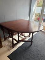 Engelse hangoor eettafel, Huis en Inrichting, Tafels | Eettafels, Ophalen, Gebruikt, 100 tot 150 cm, Vijf personen of meer