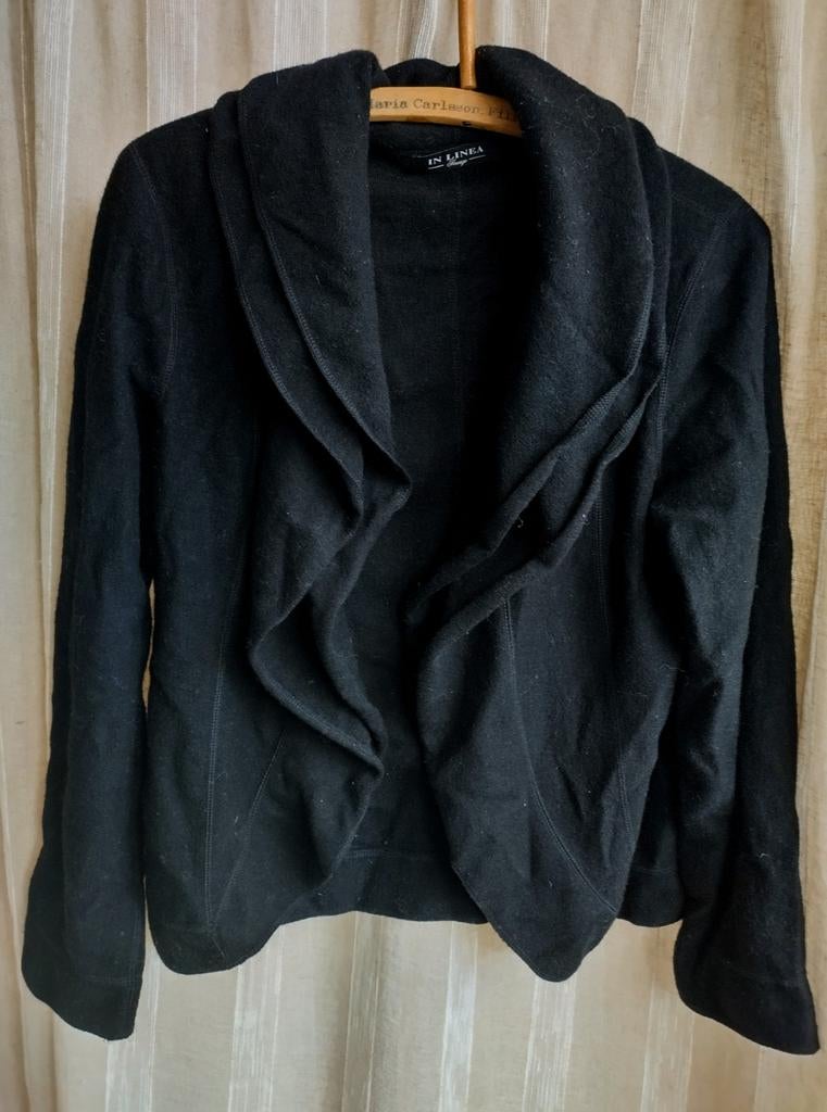 Warm 100% wol omslag vestje Linea Firenze XL, Kleding | Dames, Ophalen of Verzenden, Zo goed als nieuw, Maat 42/44 (L)