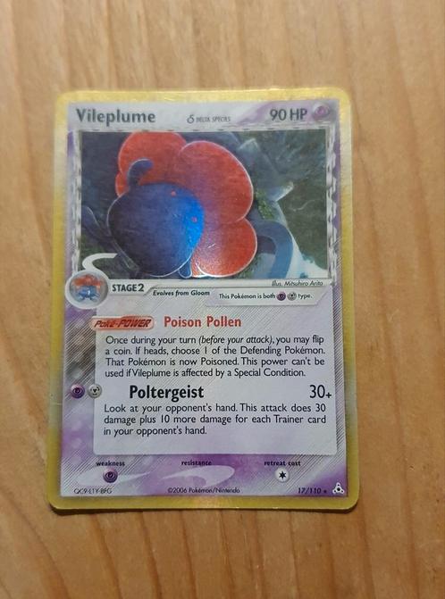 Vileplume 17/110 Ex Holon Phantoms Singles Pokémon kaart, Hobby en Vrije tijd, Verzamelkaartspellen | Pokémon, Zo goed als nieuw