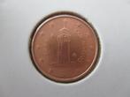 San Marino 1 cent 2004 unc, Postzegels en Munten, Munten | Europa | Euromunten, Verzenden, San Marino, 1 cent, Losse munt