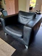 Leren Fauteuil - Machalke - zeer goede staat, Huis en Inrichting, Fauteuils, Ophalen, Zo goed als nieuw, 75 tot 100 cm, 50 tot 75 cm