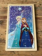 Houten puzzel Disney Frozen - 15 stukjes, Ophalen of Verzenden, 10 tot 50 stukjes, Zo goed als nieuw, Van hout