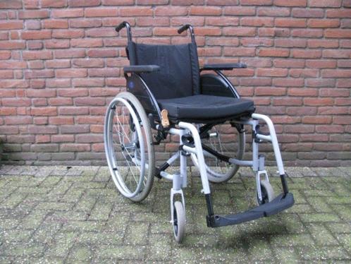 Excel G-Eco rolstoel Zitbreedte 46 cm en massieve banden, Diversen, Rolstoelen, Zo goed als nieuw, Duwrolstoel, Inklapbaar, Ophalen of Verzenden
