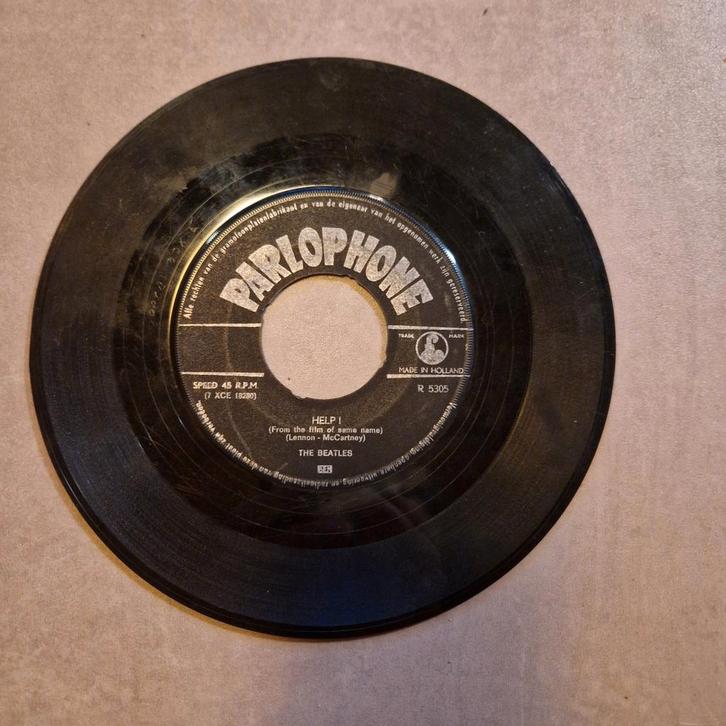 7 inch Beatles Help parlophone jukebox single, Cd's en Dvd's, Vinyl Singles, Gebruikt, Single, Pop, 7 inch, Ophalen of Verzenden