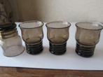 Vier verrerie Doyen fumi glas borrelglaasjes - jaren 30, Antiek en Kunst, Antiek | Glas en Kristal, Verzenden