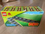 Lego Duplo 2734 - 6 Rechte Rails, Ophalen of Verzenden, Zo goed als nieuw, Losse stenen, Duplo