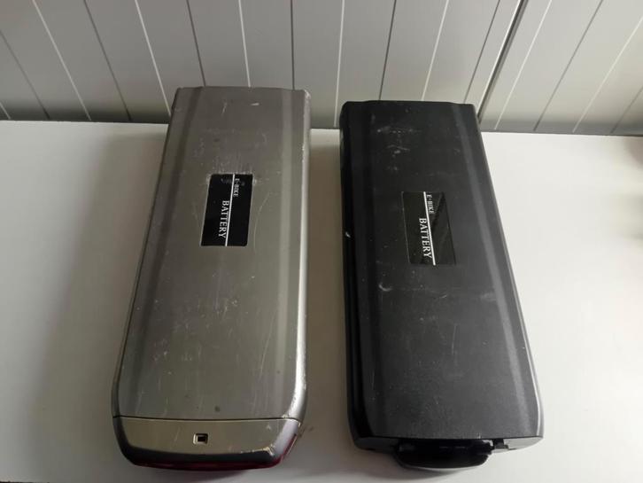2 stuks defecte fiets accu'sPhylion XH370-10J, Fietsen en Brommers, Fietsaccessoires | Fietsaccu's, Gebruikt, Ophalen of Verzenden