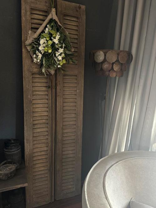 Oud houten luiken set, Huis en Inrichting, Woonaccessoires | Overige, Ophalen of Verzenden