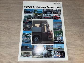 Folder Volvo Buses en Coaches 1985 beschikbaar voor biedingen
