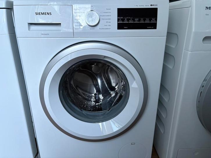 In Perfecte staat zo goed als Nieuw Luxe Siemens iQ500 8Kg, Witgoed en Apparatuur, Wasmachines, Zo goed als nieuw, Voorlader, 8 tot 10 kg