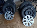 Set wintervelgen met Continental - Steek 4x100, Auto-onderdelen, Banden en Velgen, Ophalen, 15 inch, Banden en Velgen, 185 mm