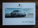 Porsche 911 Turbo (2015/2016, Duits), Boeken, Auto's | Folders en Tijdschriften, Ophalen of Verzenden, Nieuw, Porsche