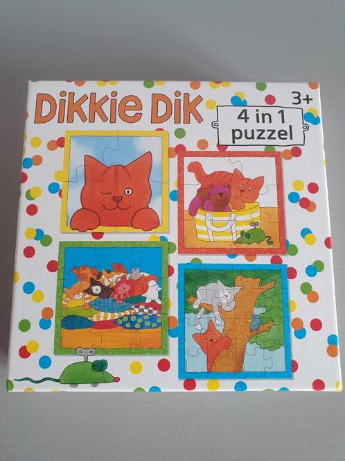 4-1 puzzel, Kinderen en Baby's, Speelgoed | Kinderpuzzels, Zo goed als nieuw, Ophalen of Verzenden
