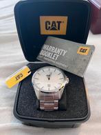Nieuwe CAT Herenhorloge – Roestvrij Staal Ongebruikt in Doos, Overige merken, Staal, Staal, Nieuw