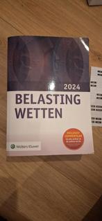 Wetboek 2024 belasting, Boeken, Studieboeken en Cursussen, Ophalen of Verzenden, Beta, Zo goed als nieuw