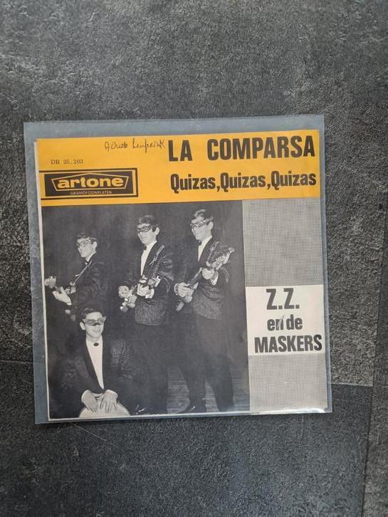 Z.Z. en de Maskers - La Comparsa / Quizas, Quizas 7" Single, Cd's en Dvd's, Vinyl Singles, Gebruikt, Single, Pop, 7 inch, Ophalen of Verzenden