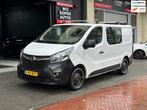 Opel Vivaro 1.6 CDTI L1H1 Dubbel Cabine Airco PDC 6 Persoons, Auto's, Bestelauto's, Voorwielaandrijving, Gebruikt, Euro 6, 4 cilinders