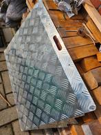 Oprijplaat voordeur  aluminium en rubberen plaat, Doe-het-zelf en Verbouw, Overige Doe-het-zelf en Verbouw, Ophalen of Verzenden