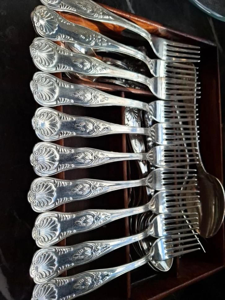Prachtig bestek Brocante 36 stuks, Antiek en Kunst, Antiek | Bestek, Ophalen of Verzenden