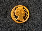 Gouden Juliana 5 Gulden herdenkings munt, Koningin Juliana, 5 gulden, Losse munt, Goud