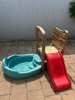 Fisher Price glijbaan & zandbak, Kinderen en Baby's, Speelgoed | Buiten | Speeltoestellen, Ophalen, Zo goed als nieuw, Glijbaan