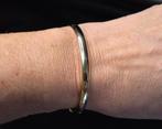 Gouden vintage classic bangle/slavenarmband. 2026/78, ., Ophalen of Verzenden, Zo goed als nieuw, .