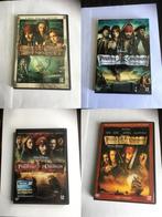 pirates of the caribbean 1 2 3 4 dvd 1 t/m 4, Cd's en Dvd's, Vanaf 12 jaar, Ophalen of Verzenden, Zo goed als nieuw, Actie