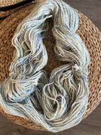 Echte wol op streng licht blauw, Hobby en Vrije tijd, Ophalen of Verzenden, Zo goed als nieuw, Breien of Haken, Wol of Garen