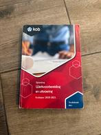 KOB Werkvoorbereiding en uitvoering, Boeken, Studieboeken en Cursussen, Ophalen of Verzenden, Beta, Zo goed als nieuw, MBO