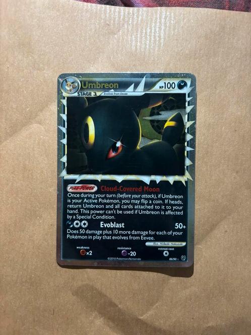 Umbreon 86/90, Hobby en Vrije tijd, Verzamelkaartspellen | Pokémon, Zo goed als nieuw, Losse kaart, Ophalen of Verzenden